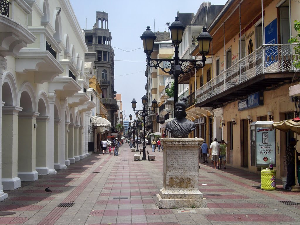 Пешеходная улица в Санто-Доминго