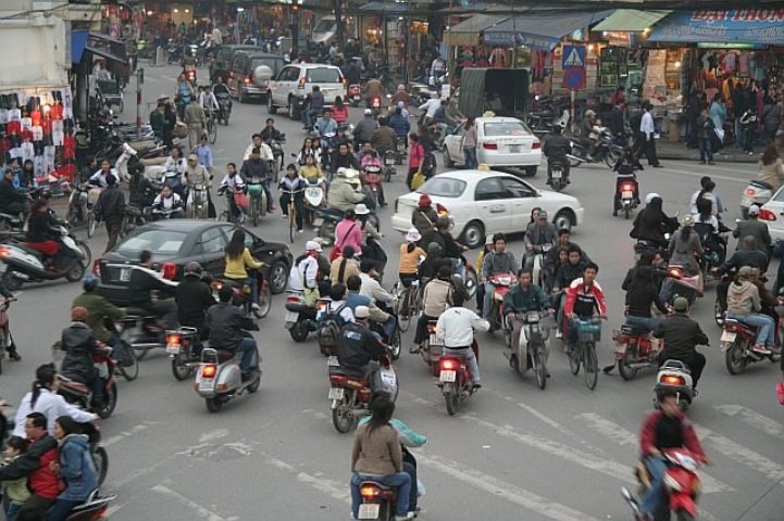 дорожное движение Вьетнам